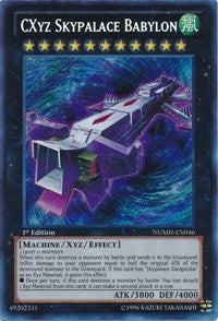 CXyz Skypalace Babylon [NUMH-EN046] Secret Rare | Galaxy Games LLC