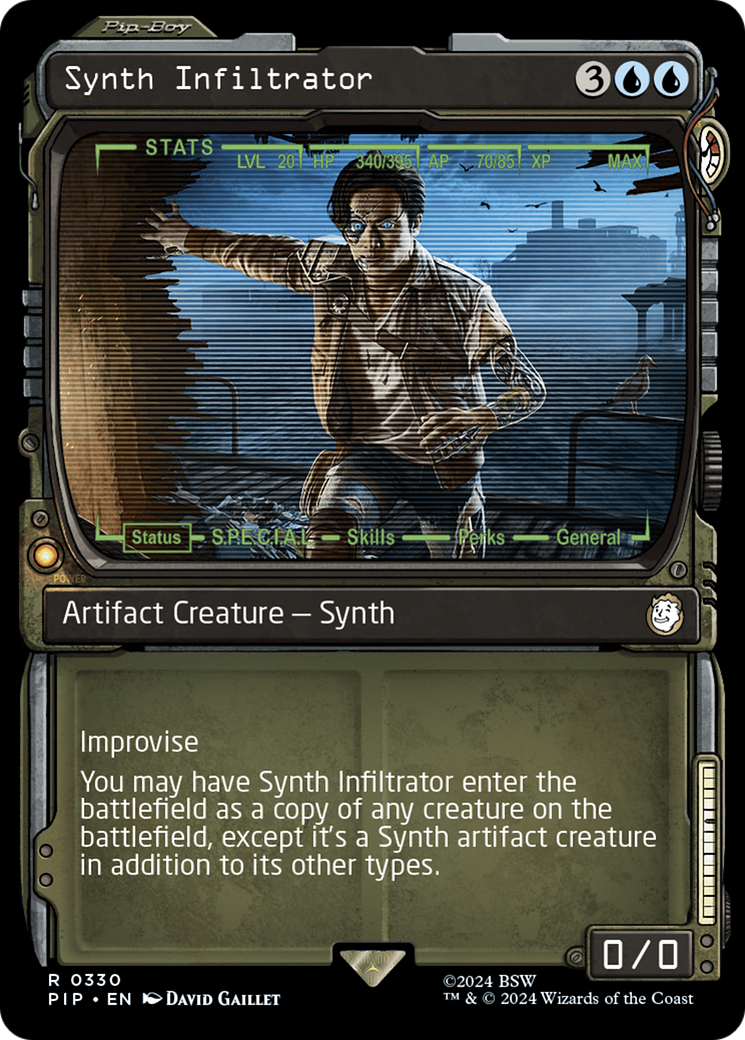 Synth Infiltrator (Showcase) [Fallout] | Galaxy Games LLC