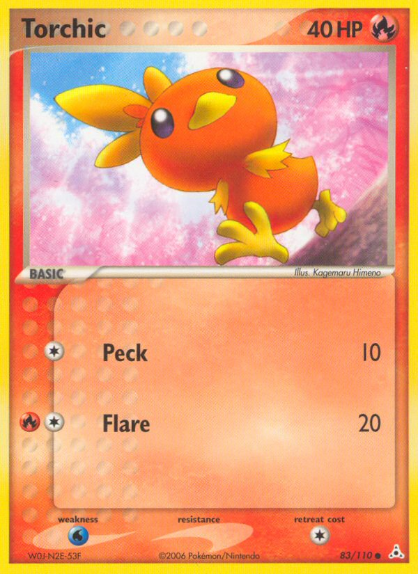 Torchic (83/110) [EX: Holon Phantoms] | Galaxy Games LLC