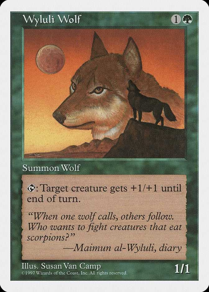 Wyluli Wolf [Fifth Edition] | Galaxy Games LLC