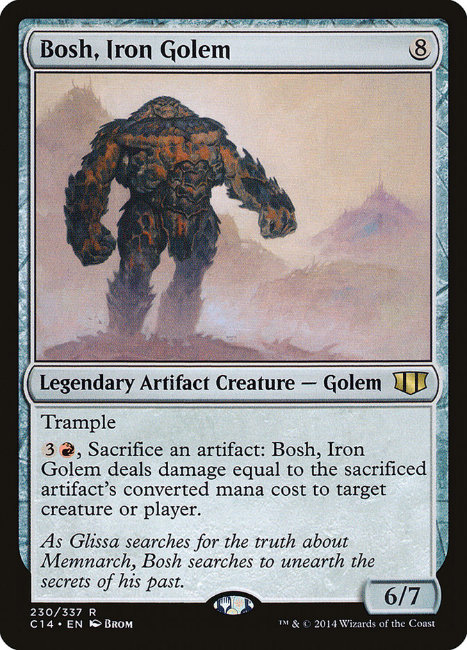 Bosh, Iron Golem [Commander 2014] | Galaxy Games LLC