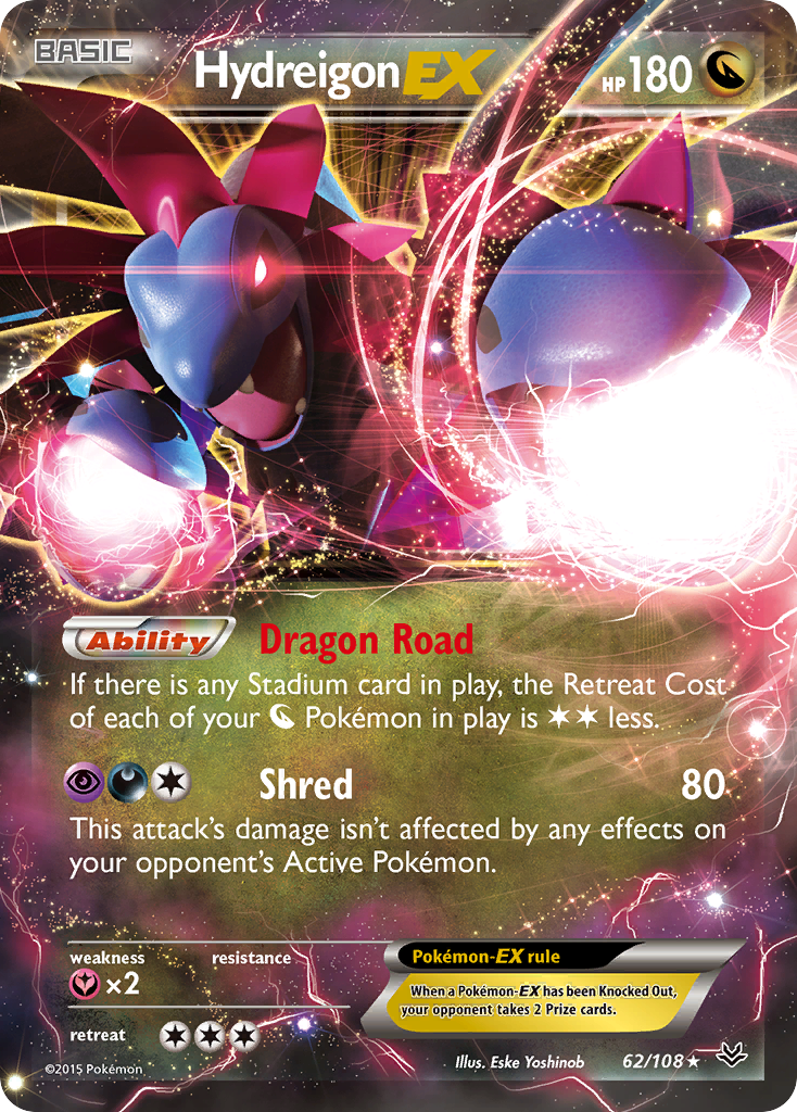 Hydreigon EX (62/108) [XY: Roaring Skies] | Galaxy Games LLC