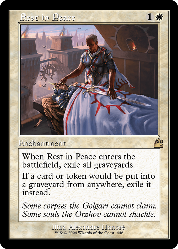 Rest in Peace (Retro Frame) [Ravnica Remastered] | Galaxy Games LLC