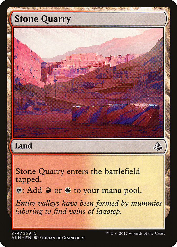 Stone Quarry [Amonkhet] | Galaxy Games LLC