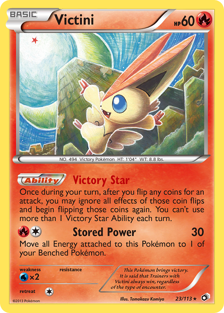 Victini (23/113) [Black & White: Legendary Treasures] | Galaxy Games LLC