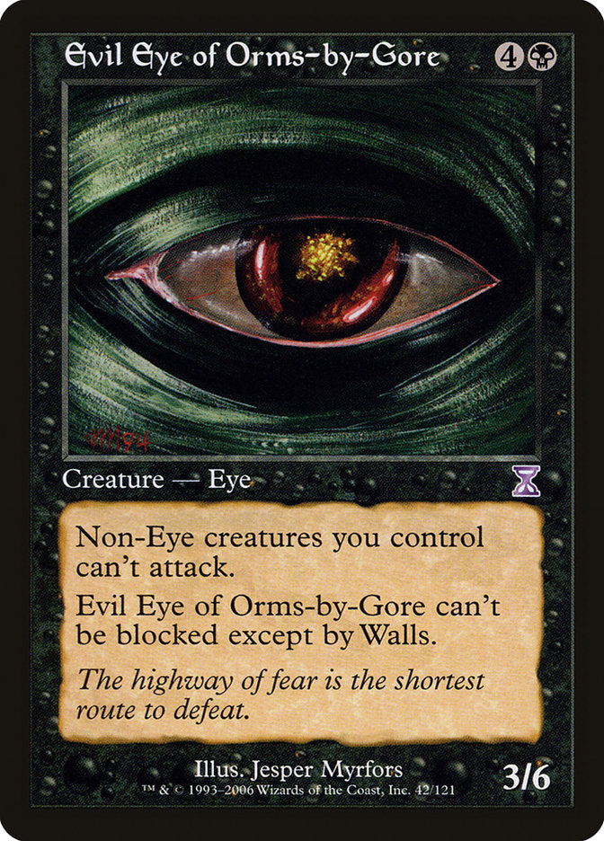 Evil Eye of Orms-by-Gore [Time Spiral Timeshifted] | Galaxy Games LLC