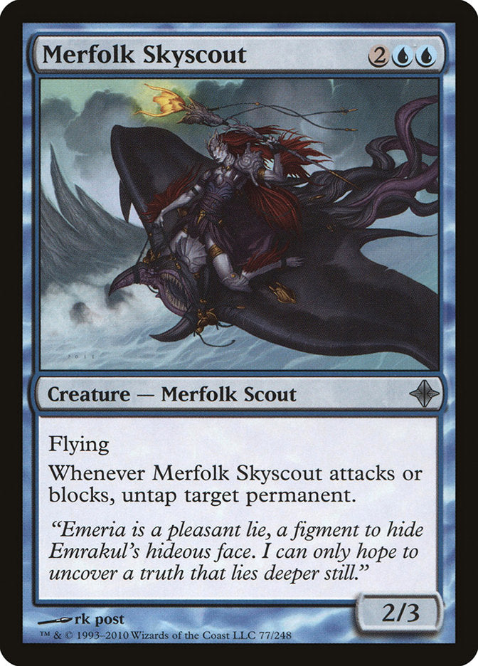 Merfolk Skyscout [Rise of the Eldrazi] | Galaxy Games LLC