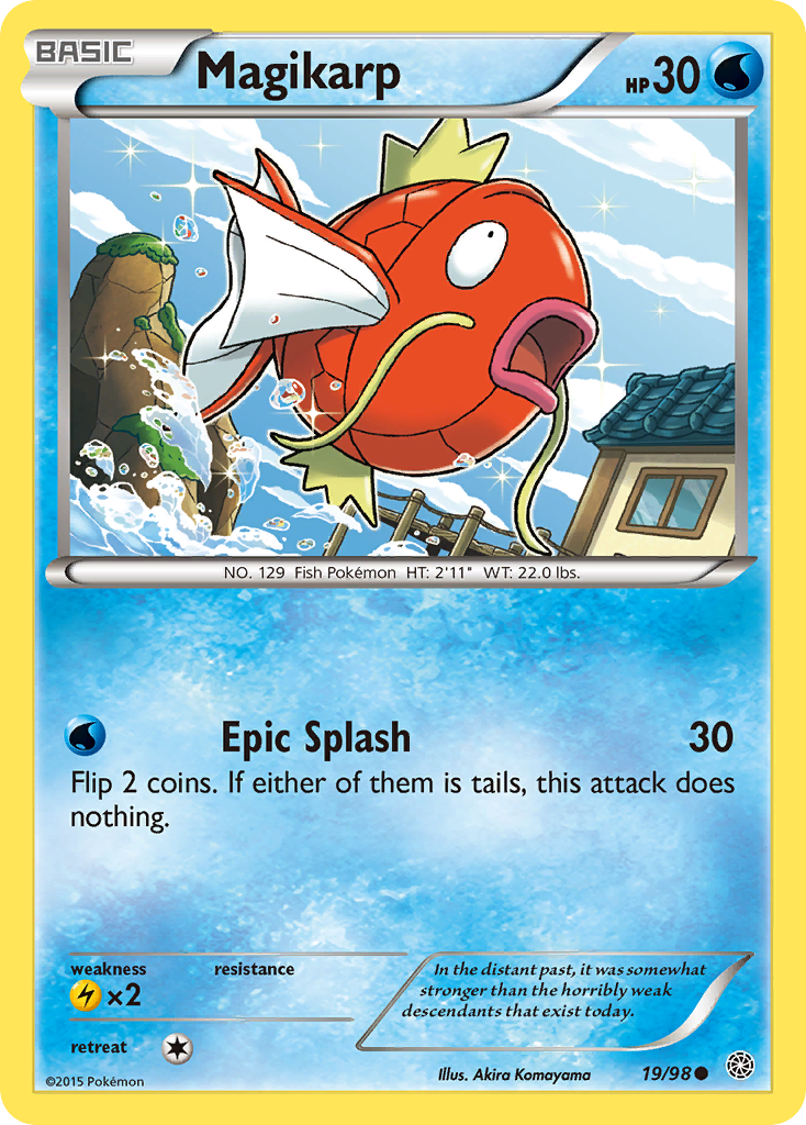 Magikarp (19/98) [XY: Ancient Origins] | Galaxy Games LLC