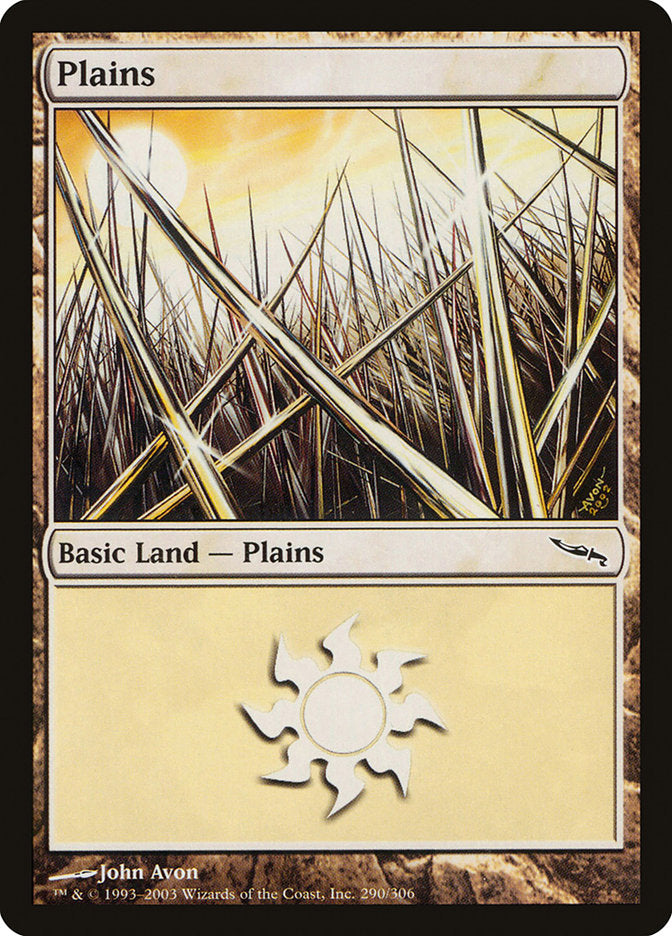 Plains (290) [Mirrodin] | Galaxy Games LLC