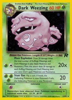 Dark Weezing (14/82) [Team Rocket Unlimited] | Galaxy Games LLC