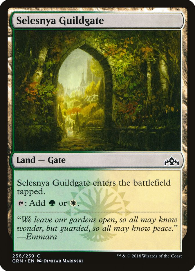 Selesnya Guildgate (256/259) [Guilds of Ravnica] | Galaxy Games LLC