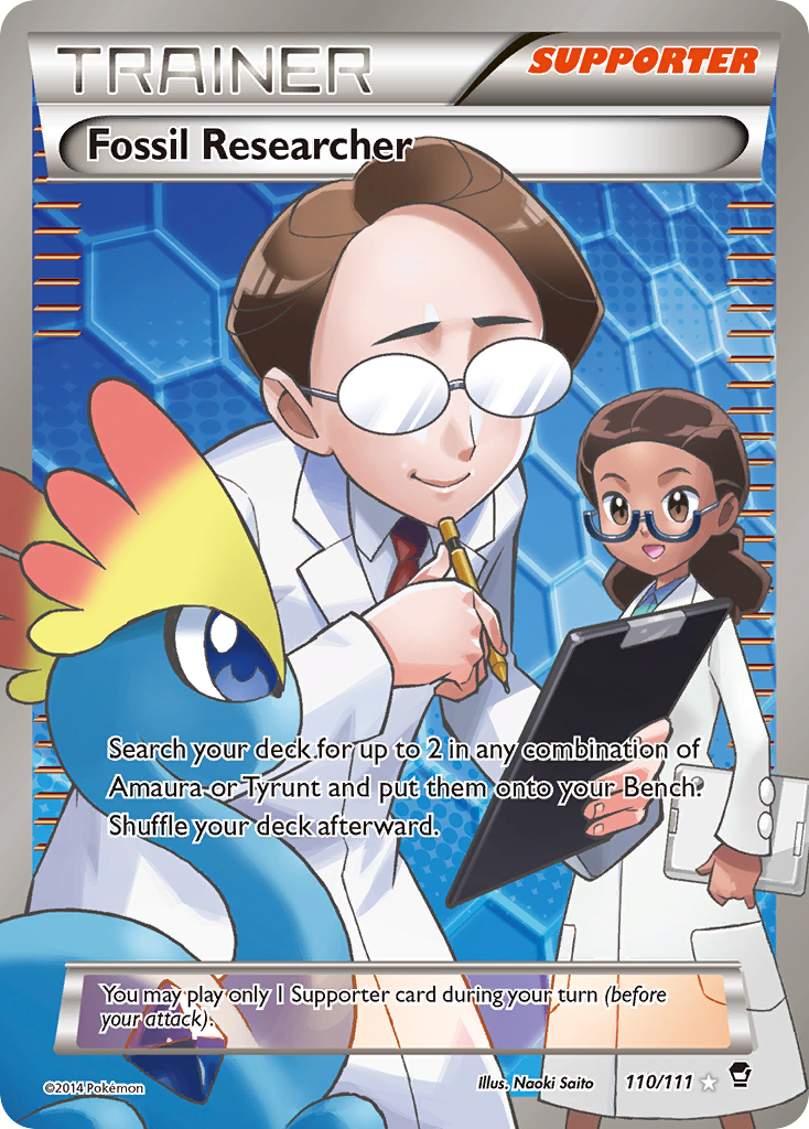 Fossil Researcher (110/111) [XY: Furious Fists] | Galaxy Games LLC