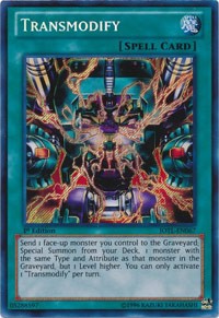 Transmodify [JOTL-EN067] Secret Rare | Galaxy Games LLC