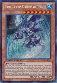 Tidal, Dragon Ruler of Waterfalls [CT10-EN001] Secret Rare | Galaxy Games LLC