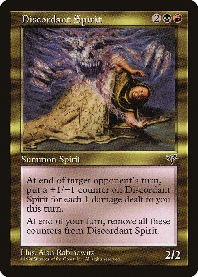 Discordant Spirit [Mirage] | Galaxy Games LLC