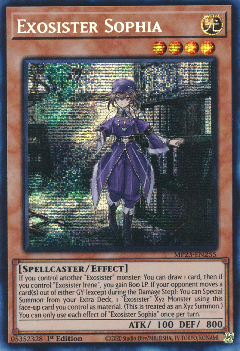 Exosister Sophia [MP23-EN255] Prismatic Secret Rare | Galaxy Games LLC