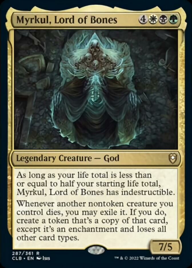 Myrkul, Lord of Bones [Commander Legends: Battle for Baldur's Gate] | Galaxy Games LLC