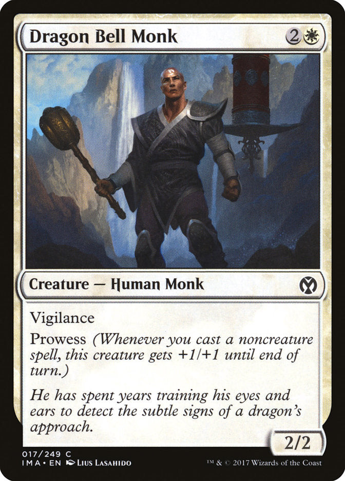 Dragon Bell Monk [Iconic Masters] | Galaxy Games LLC