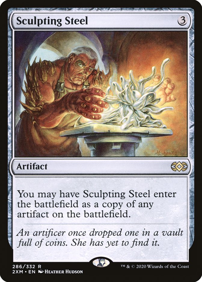 Sculpting Steel [Double Masters] | Galaxy Games LLC