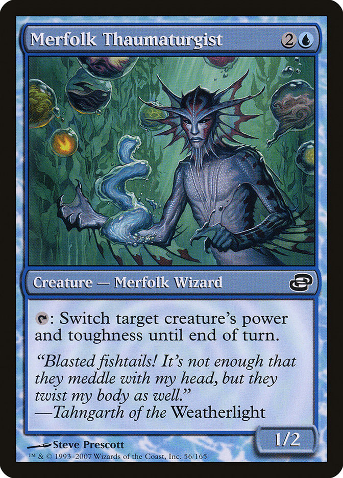 Merfolk Thaumaturgist [Planar Chaos] | Galaxy Games LLC