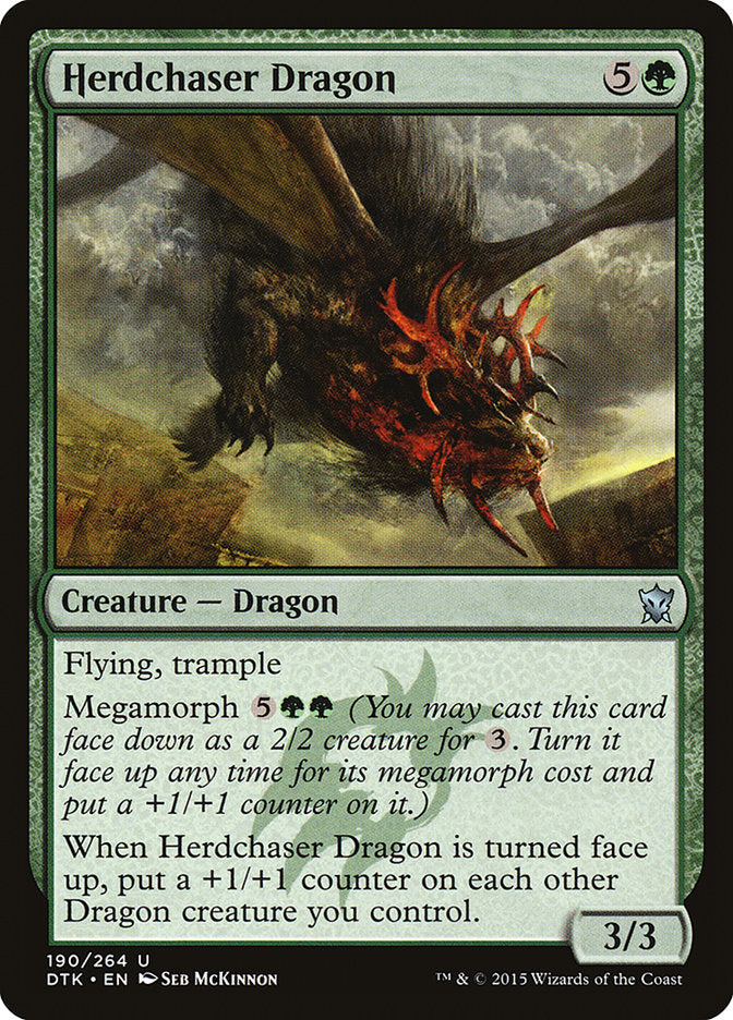 Herdchaser Dragon [Dragons of Tarkir] | Galaxy Games LLC