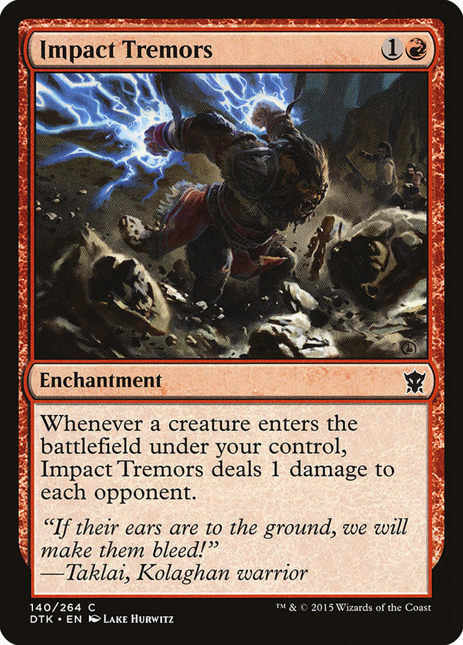 Impact Tremors [Dragons of Tarkir] | Galaxy Games LLC