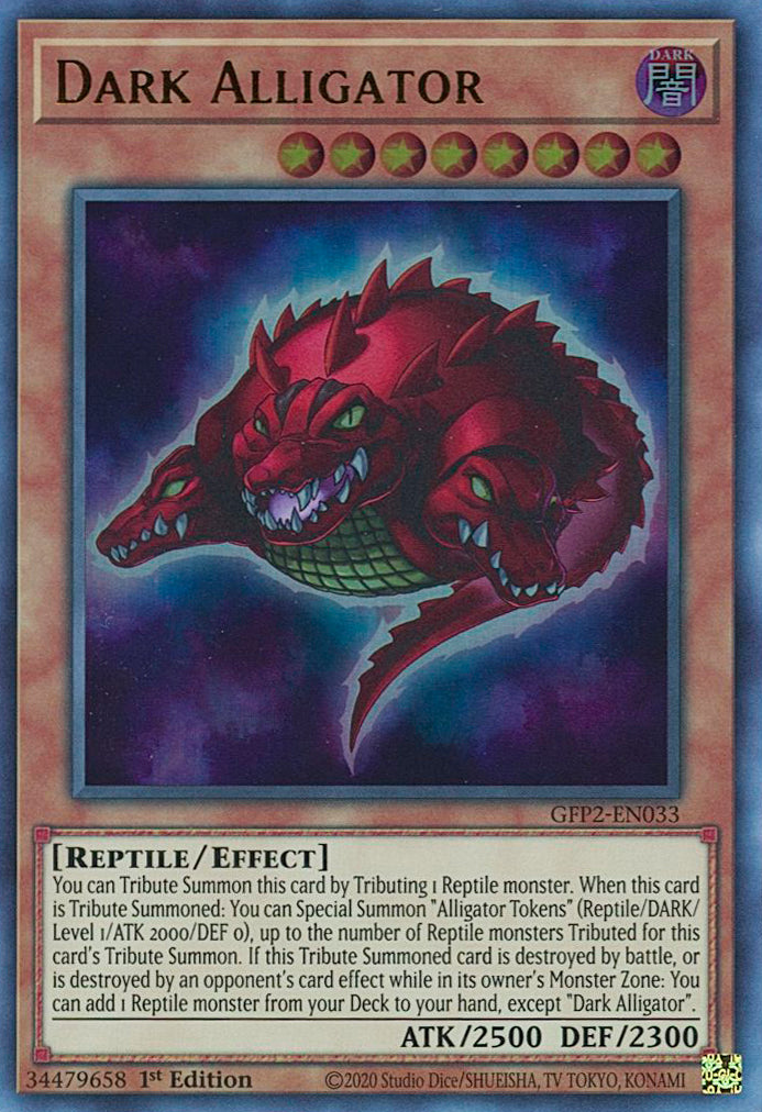 Dark Alligator [GFP2-EN033] Ultra Rare | Galaxy Games LLC