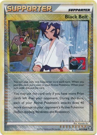 Black Belt (85/102) (League Promo) [HeartGold & SoulSilver: Triumphant] | Galaxy Games LLC