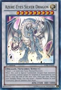Azure-Eyes Silver Dragon [SDBE-EN040] Ultra Rare | Galaxy Games LLC