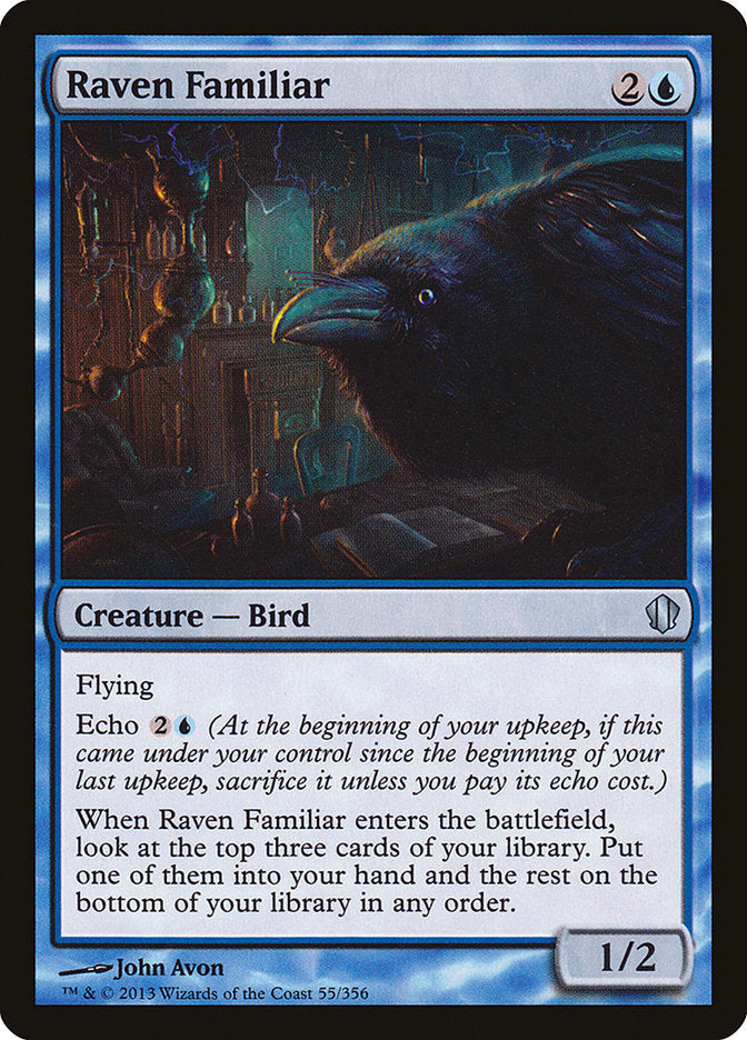 Raven Familiar [Commander 2013] | Galaxy Games LLC