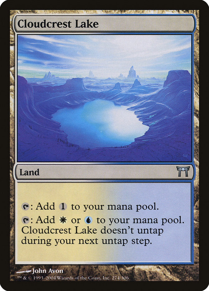 Cloudcrest Lake [Champions of Kamigawa] | Galaxy Games LLC