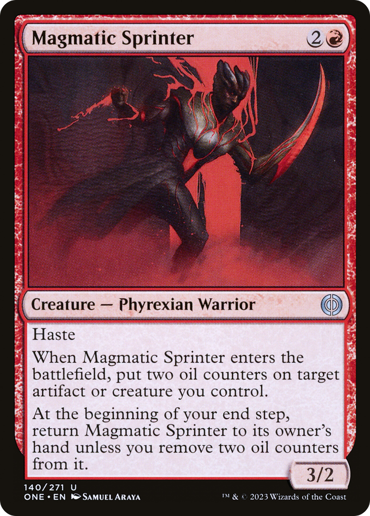 Magmatic Sprinter [Phyrexia: All Will Be One] | Galaxy Games LLC