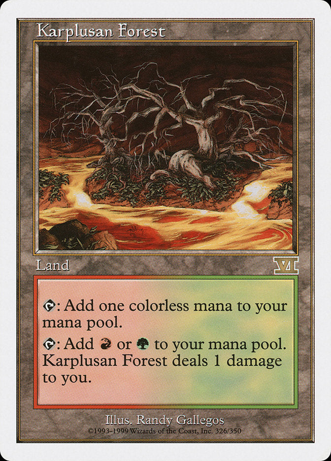 Karplusan Forest [Classic Sixth Edition] | Galaxy Games LLC
