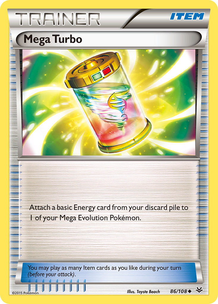 Mega Turbo (86/108) [XY: Roaring Skies] | Galaxy Games LLC