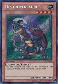 Destroyersaurus [LCJW-EN158] Secret Rare | Galaxy Games LLC