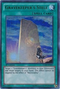 Gravekeeper's Stele [LCJW-EN261] Ultra Rare | Galaxy Games LLC