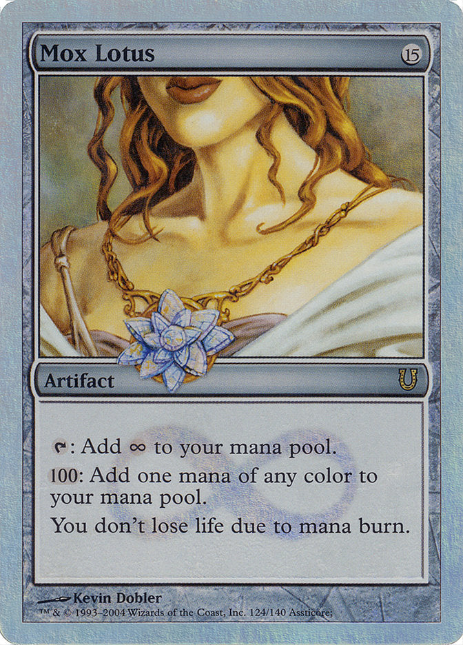 Mox Lotus (Alternate Foil) [Unhinged] | Galaxy Games LLC