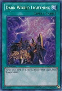 Dark World Lightning [LCJW-EN249] Secret Rare | Galaxy Games LLC