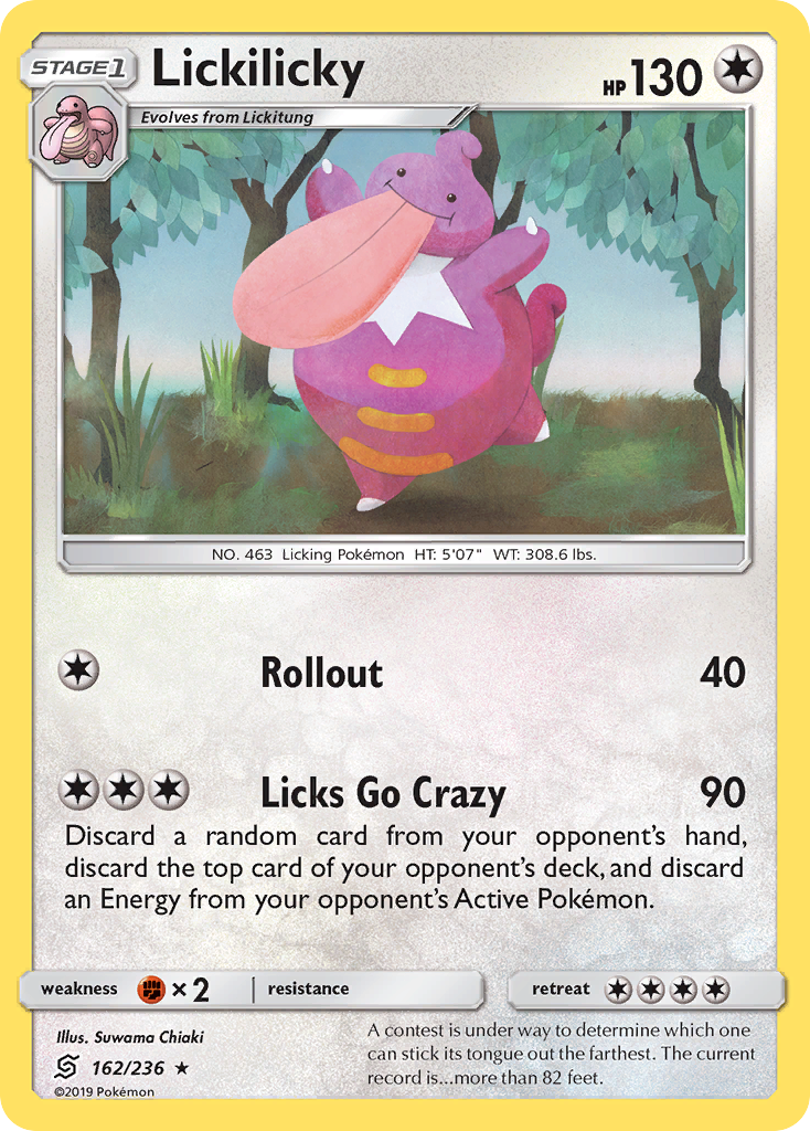 Lickilicky (162/236) [Sun & Moon: Unified Minds] | Galaxy Games LLC