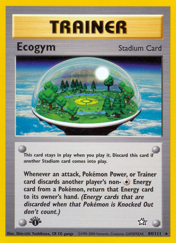 Ecogym (84/111) [Neo Genesis 1st Edition] | Galaxy Games LLC