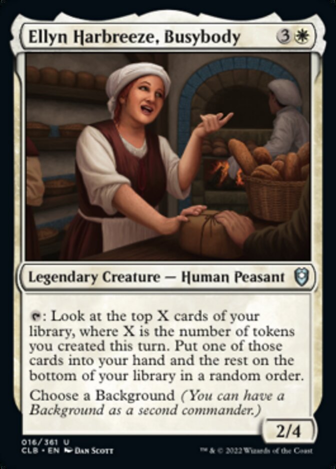 Ellyn Harbreeze, Busybody [Commander Legends: Battle for Baldur's Gate] | Galaxy Games LLC