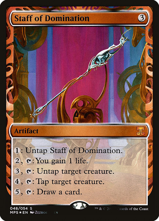 Staff of Domination [Kaladesh Inventions] | Galaxy Games LLC