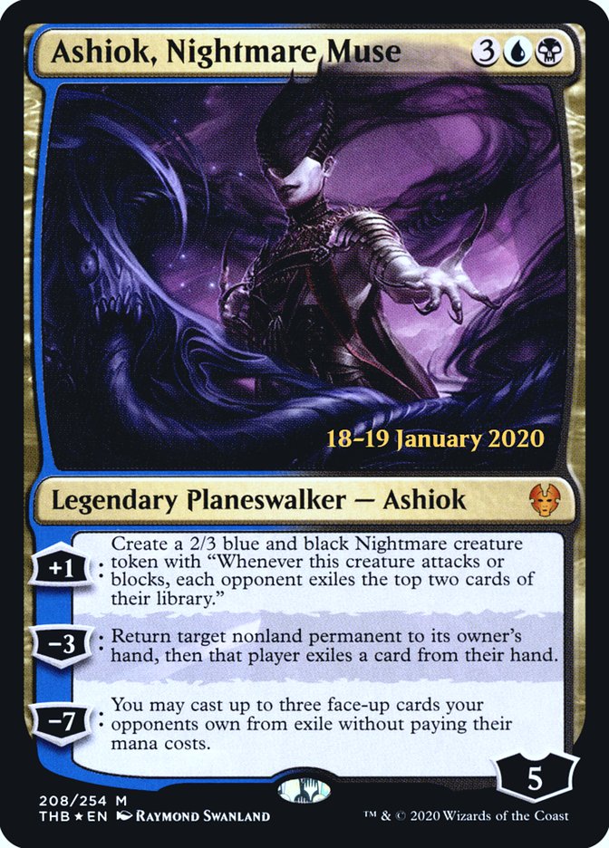 Ashiok, Nightmare Muse [Theros Beyond Death Prerelease Promos] | Galaxy Games LLC