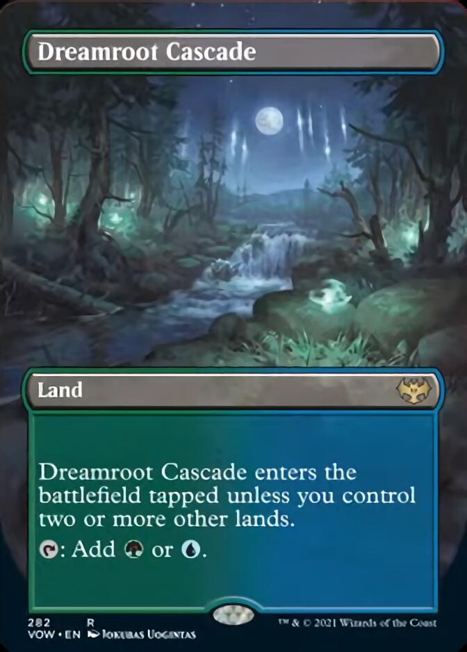 Dreamroot Cascade (Borderless Alternate Art) [Innistrad: Crimson Vow] | Galaxy Games LLC