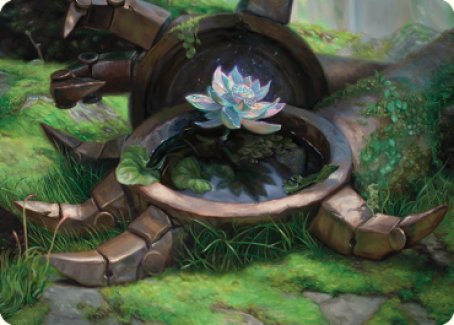 Timeless Lotus Art Card [Dominaria United Art Series] | Galaxy Games LLC