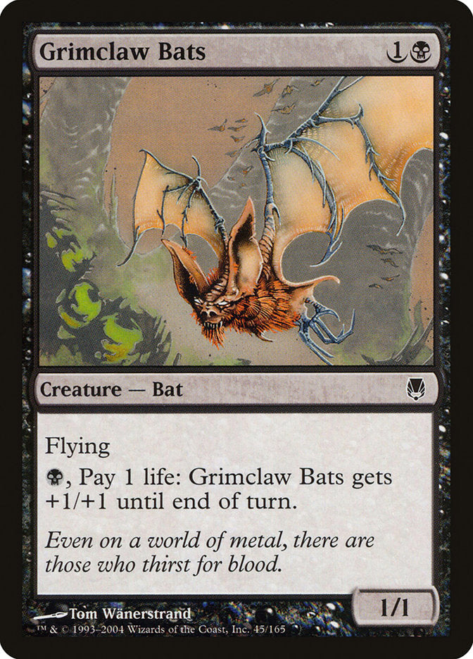 Grimclaw Bats [Darksteel] | Galaxy Games LLC