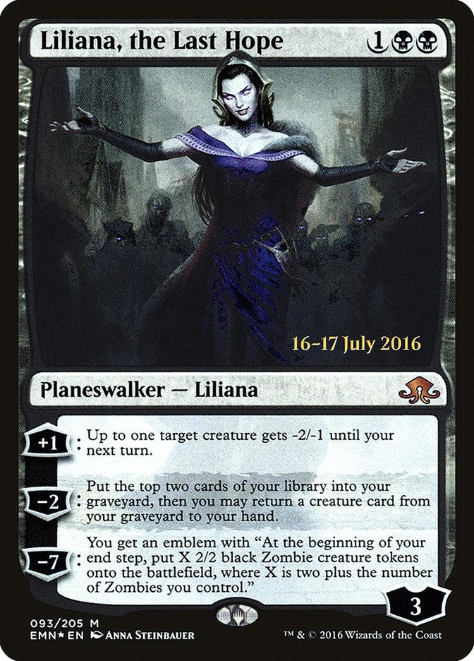 Liliana, the Last Hope [Eldritch Moon Prerelease Promos] | Galaxy Games LLC