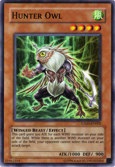 Hunter Owl [GX03-EN002] Super Rare | Galaxy Games LLC