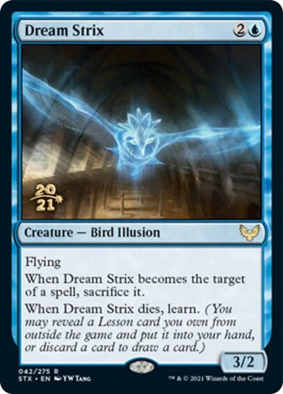 Dream Strix [Strixhaven: School of Mages Prerelease Promos] | Galaxy Games LLC