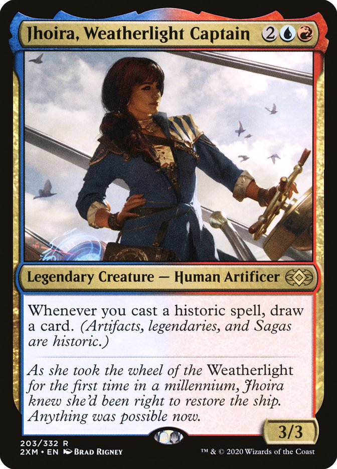 Jhoira, Weatherlight Captain [Double Masters] | Galaxy Games LLC